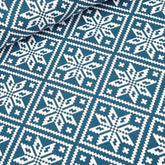 Bio Jacquard - Snowflake - Stoffonkel - Stoffmeisterei